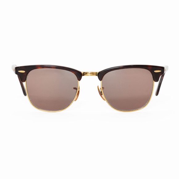 SOLD - Ray-Ban RB3016 Clubmaster W0366 Tortoise Gold 49mm Frame - Picture 1 of 16